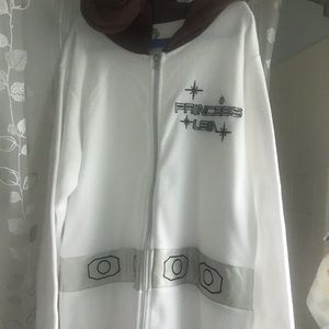 PRINCESS LEIA ONESIE FOR ADULTS